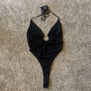 Fashion Nova Halter Bodysuit